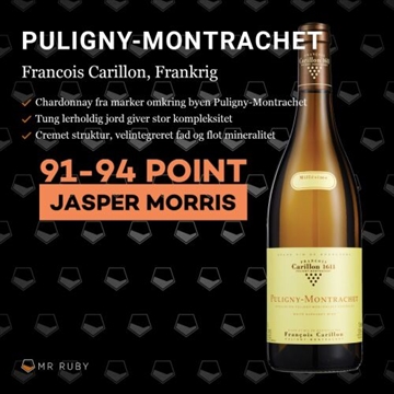 2020 Puligny-Montrachet, Francois Carillon, Bourgogne, Frankrig